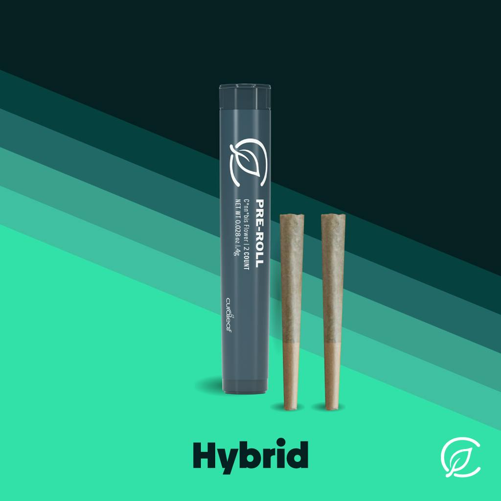 Curaleaf Frost Wraith Pre-Roll Pack 0.4g ea | 2-Pack