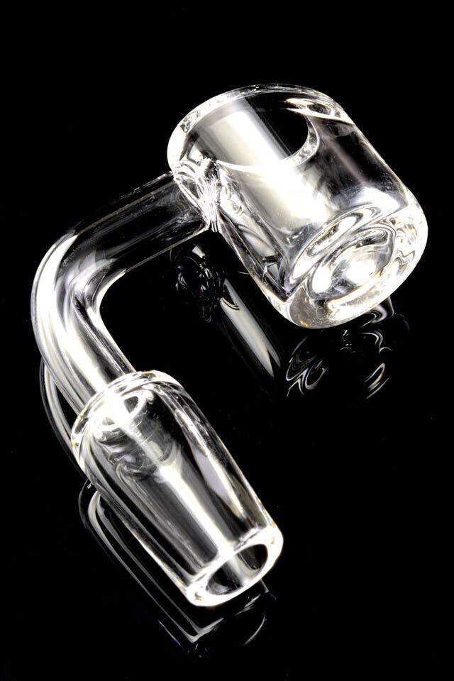 BS475 - 14.5mm Male Domeless Quartz Banger Nail (4mm Thickness) | SPS Wholesale