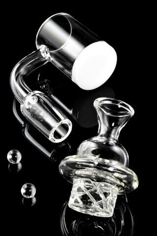 Bs767 Domeless Colored Bottom Spinner With Beads