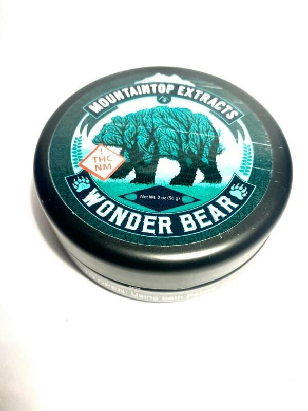 Mountain Top Extracts - Salve - Wonderbear - 500mg THC 500mg CBD at Deep Sky Cannabis