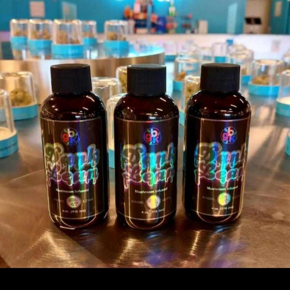 Dank Lean - Magic Lean - Lions Mane Mushroom CBD Syrup