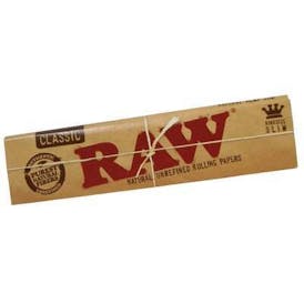 Connoisseur Rolling Paper King Size Slim + Tips - One Size