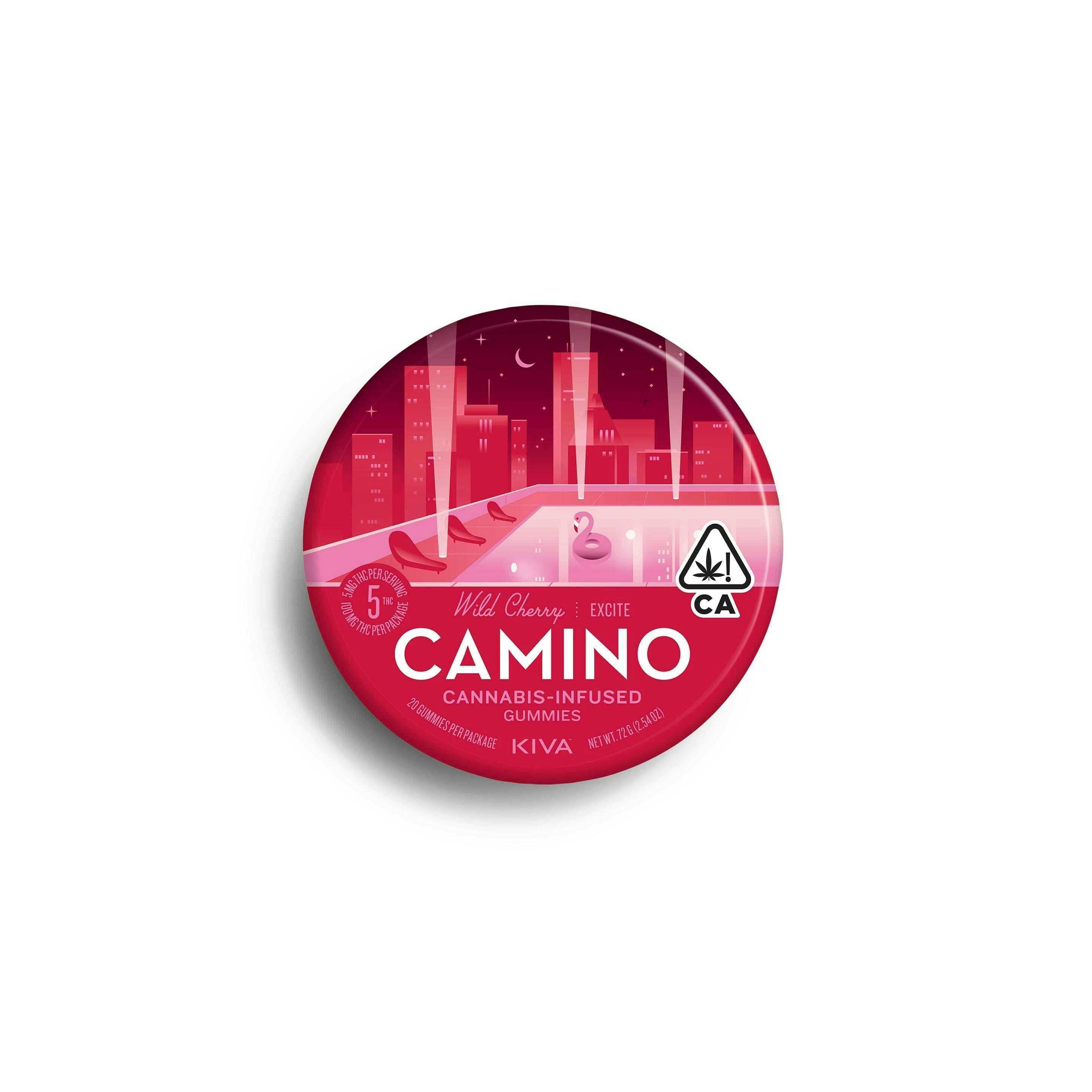 Camino Exhilarate Cherry Gummies