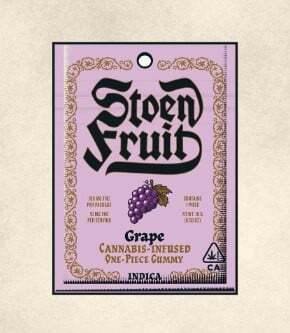 Stoen Fruit - Grape 100mg Single Gummy