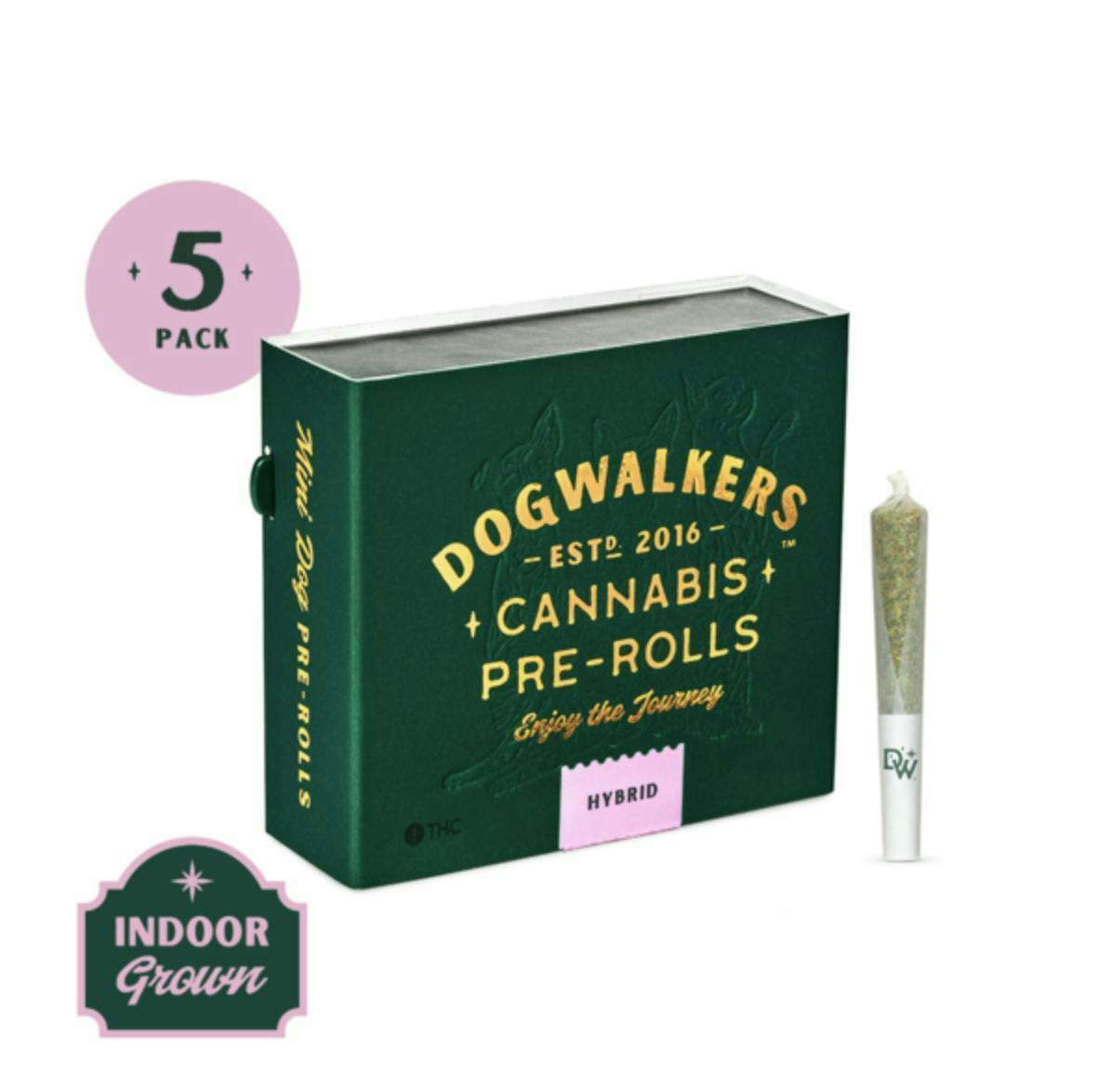 DogWalkers - Afternoon Delight #4 "Stay" Mini - Preroll - 5pk - 1.75g