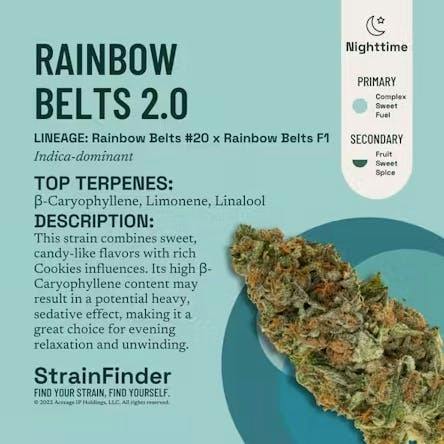The Botanist - Rainbow Belts 2.0 - Flower - 3.5g