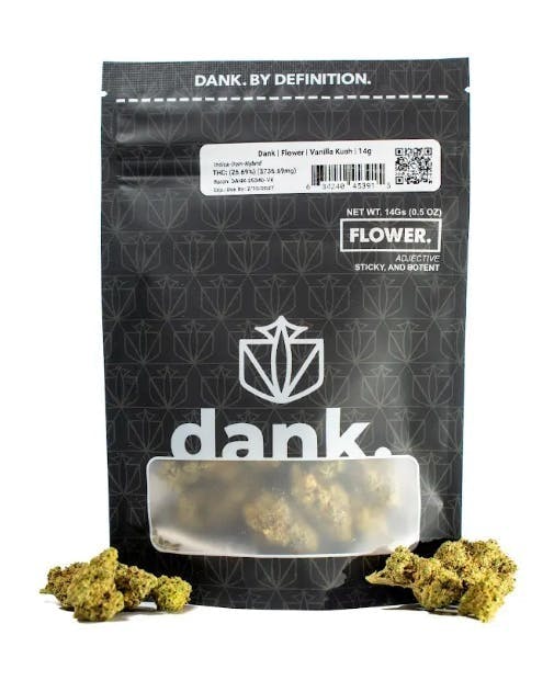 Dank - Vanilla Kush - Flower - 14g