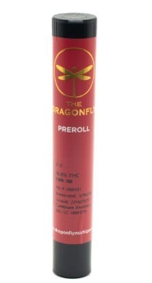 Dragonfly - Cherry Burger - Preroll - 1g at SeshNYC Dispensary and Delivery