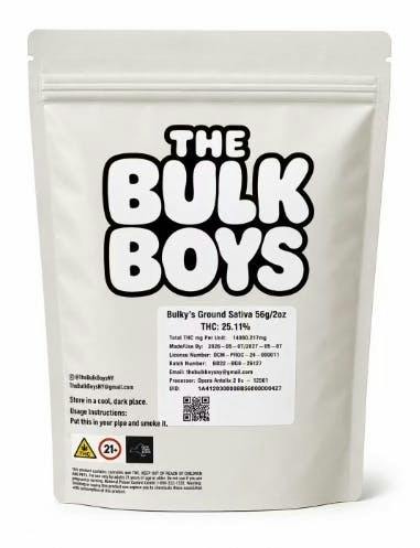 The Bulk Boys - Bulky's Ground Sativa - Flower - 56g