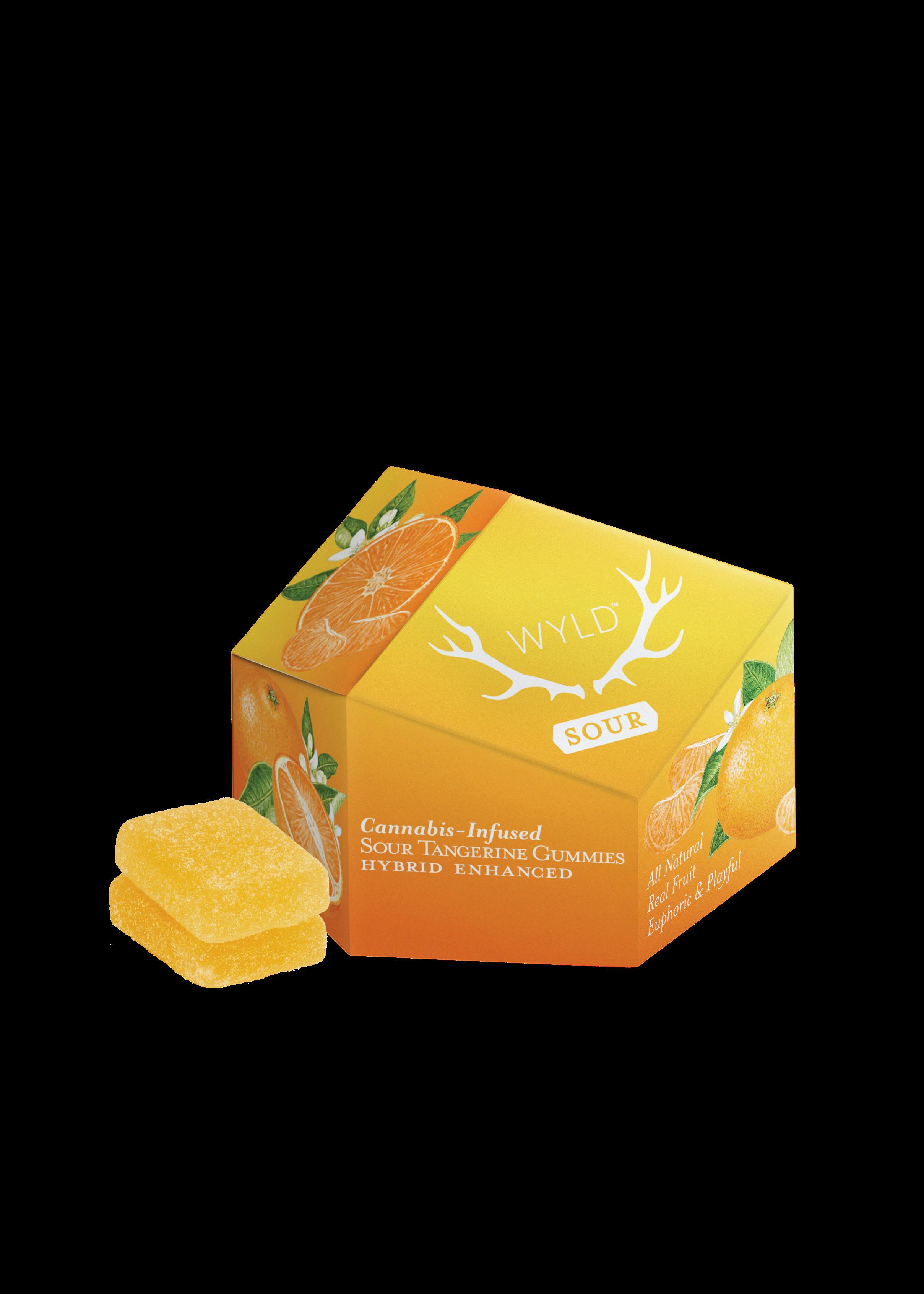 Sour Tangerine Hybrid Enhanced Gummies | 100mg | 10 Pack
