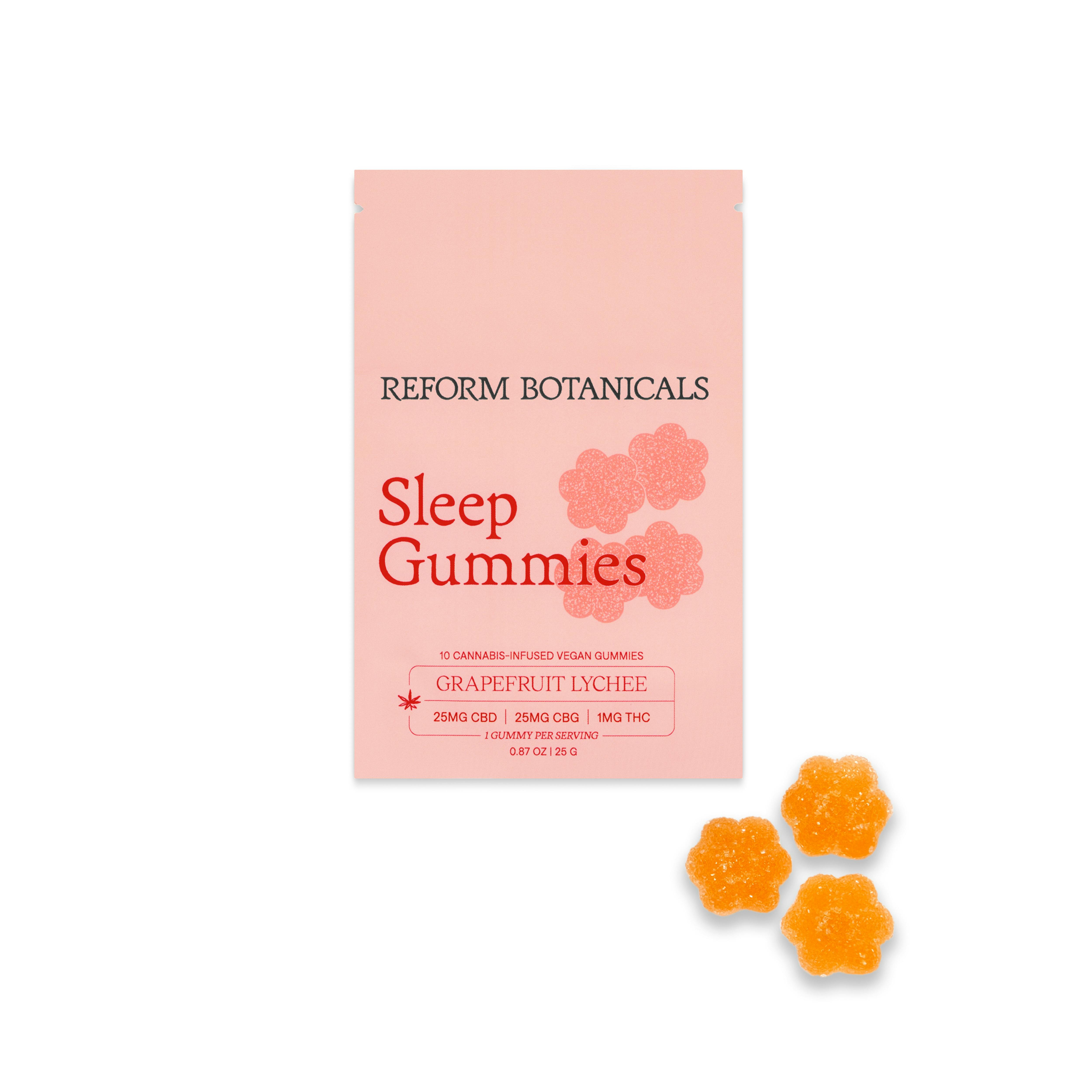 Sleep | Full Spectrum CBD + CBG Gummies | 10 Pack