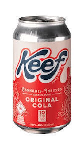 Keef 10mg Original Cola Soda - 10mg - (12oz Can)