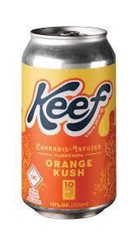 Keef 10mg Orange Kush Soda - 10mg - (12oz Can)