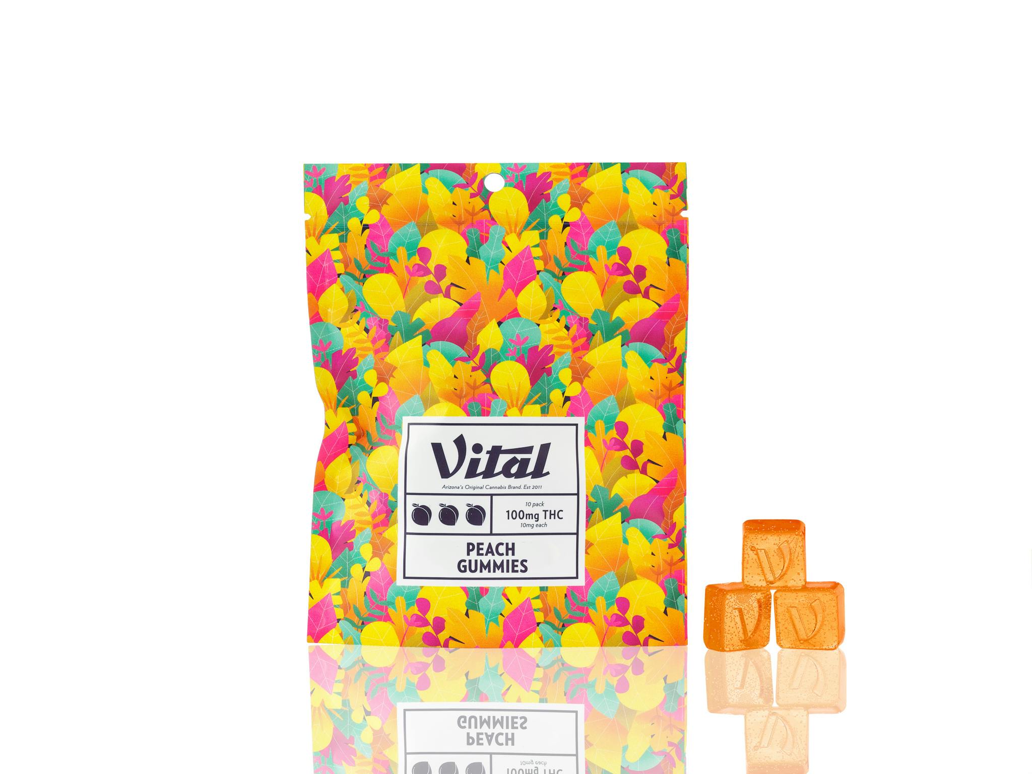 Vital - Peach Gummies