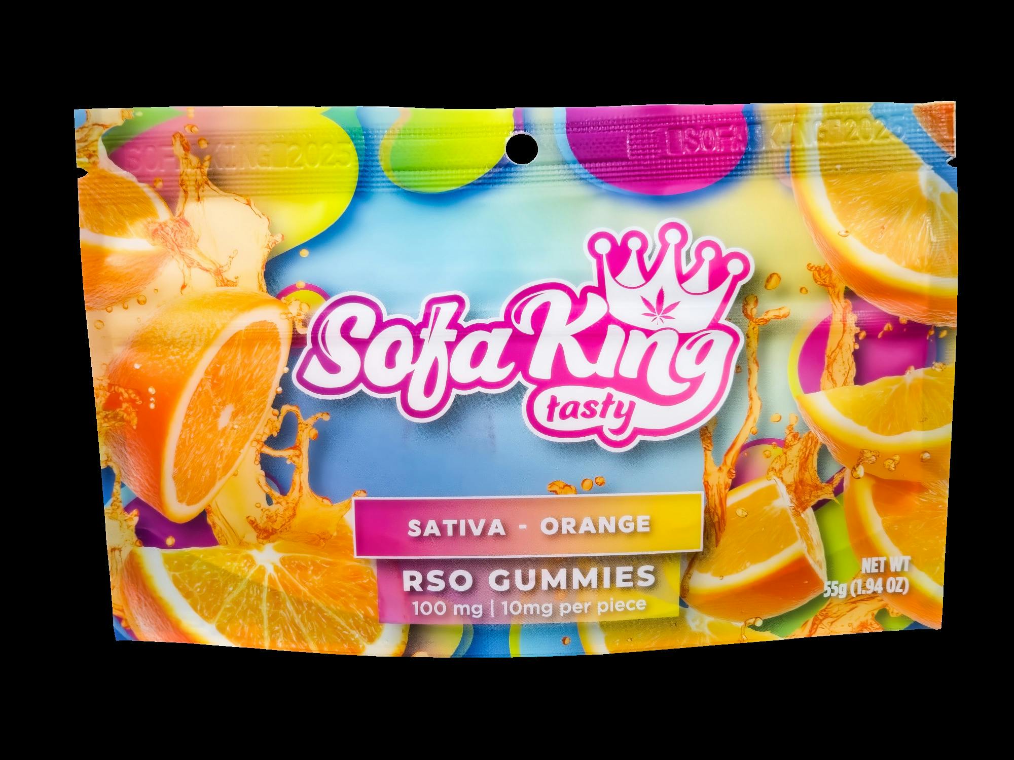 Sofa King - Gummies - Orange (S) (100mg)