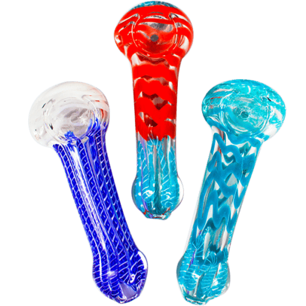4.5" - Basic Assorted Glass Pipe