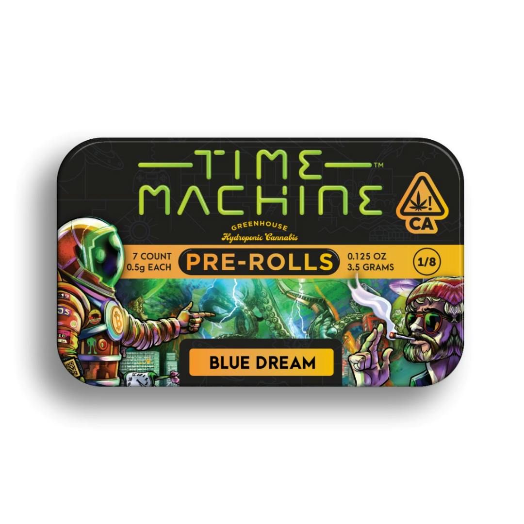Time Machine - 7pk Prerolls - Blue Z