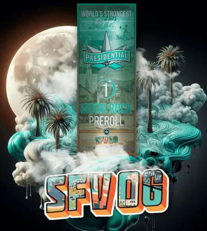 Presidential - 1g Moon Rock Preroll - SFV OG