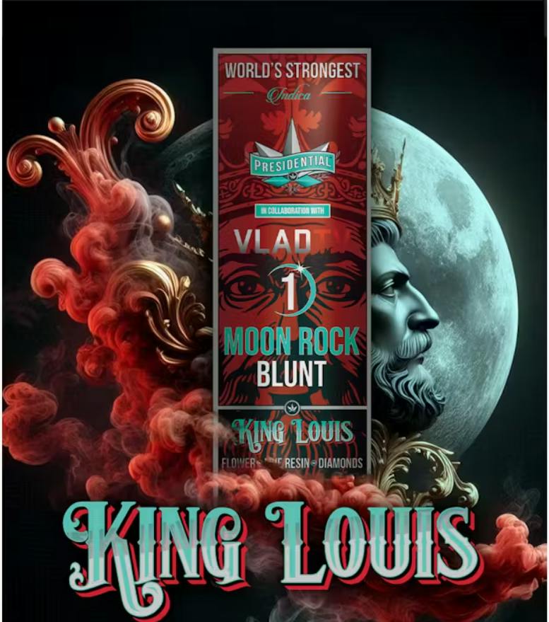 Presidential - 1.5g Moonrock Blunt - King Louis