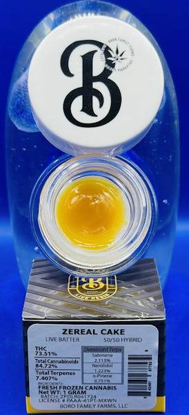 Boro - Zereal Cake - Live Resin - Batter 1g