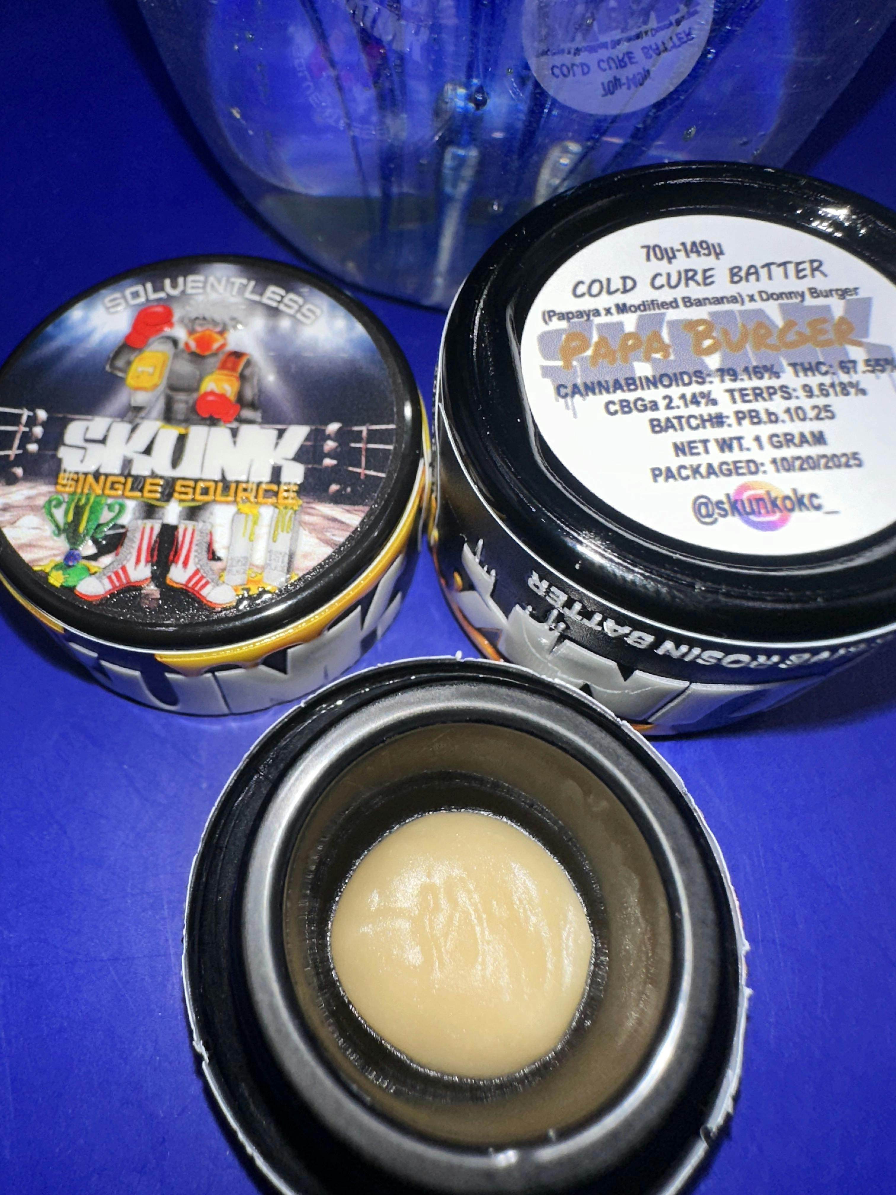 Skunk - Papa Burger Live Rosin Batter 1g