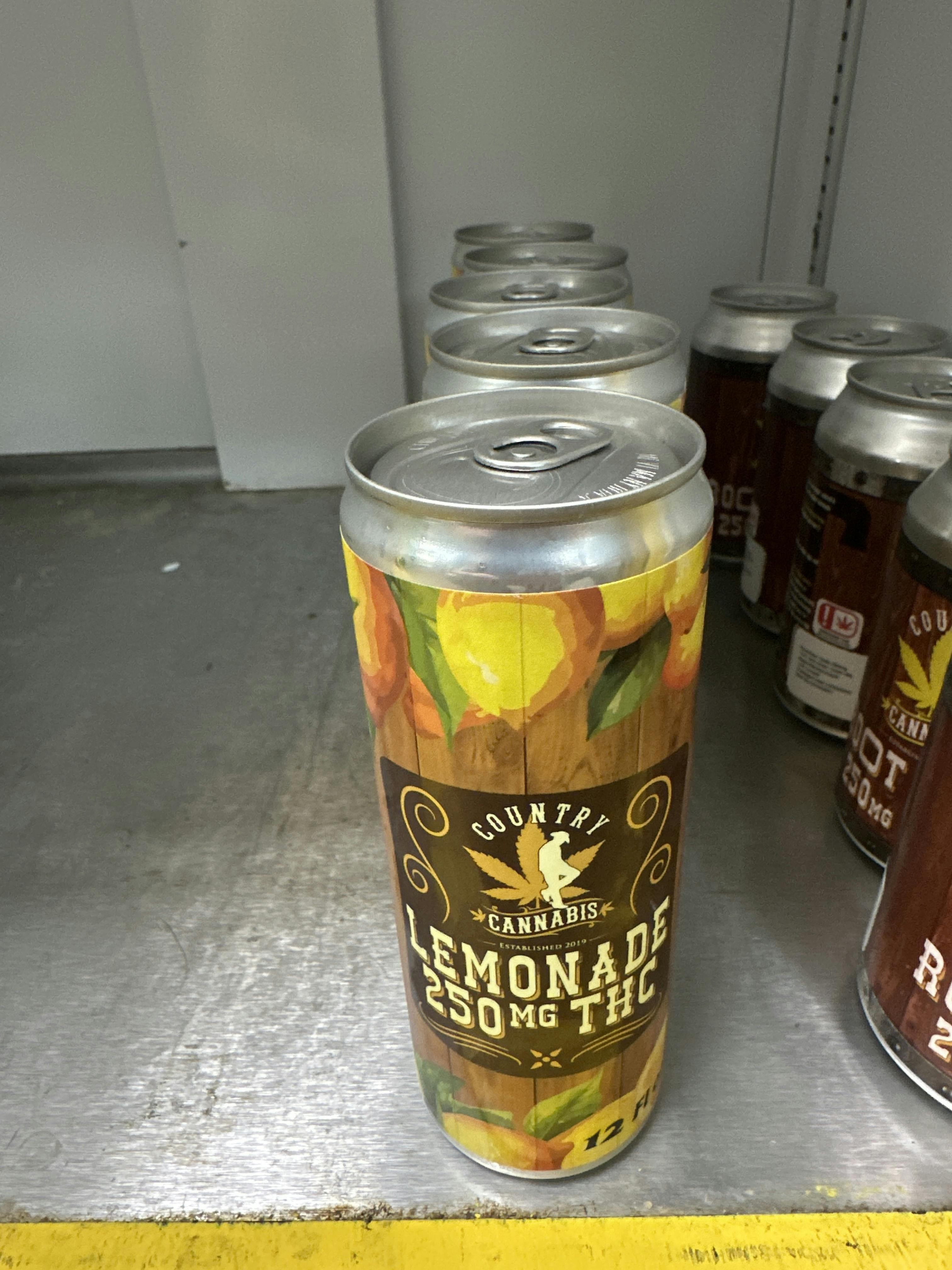 Country Cannabis - Lemonade (250mg)