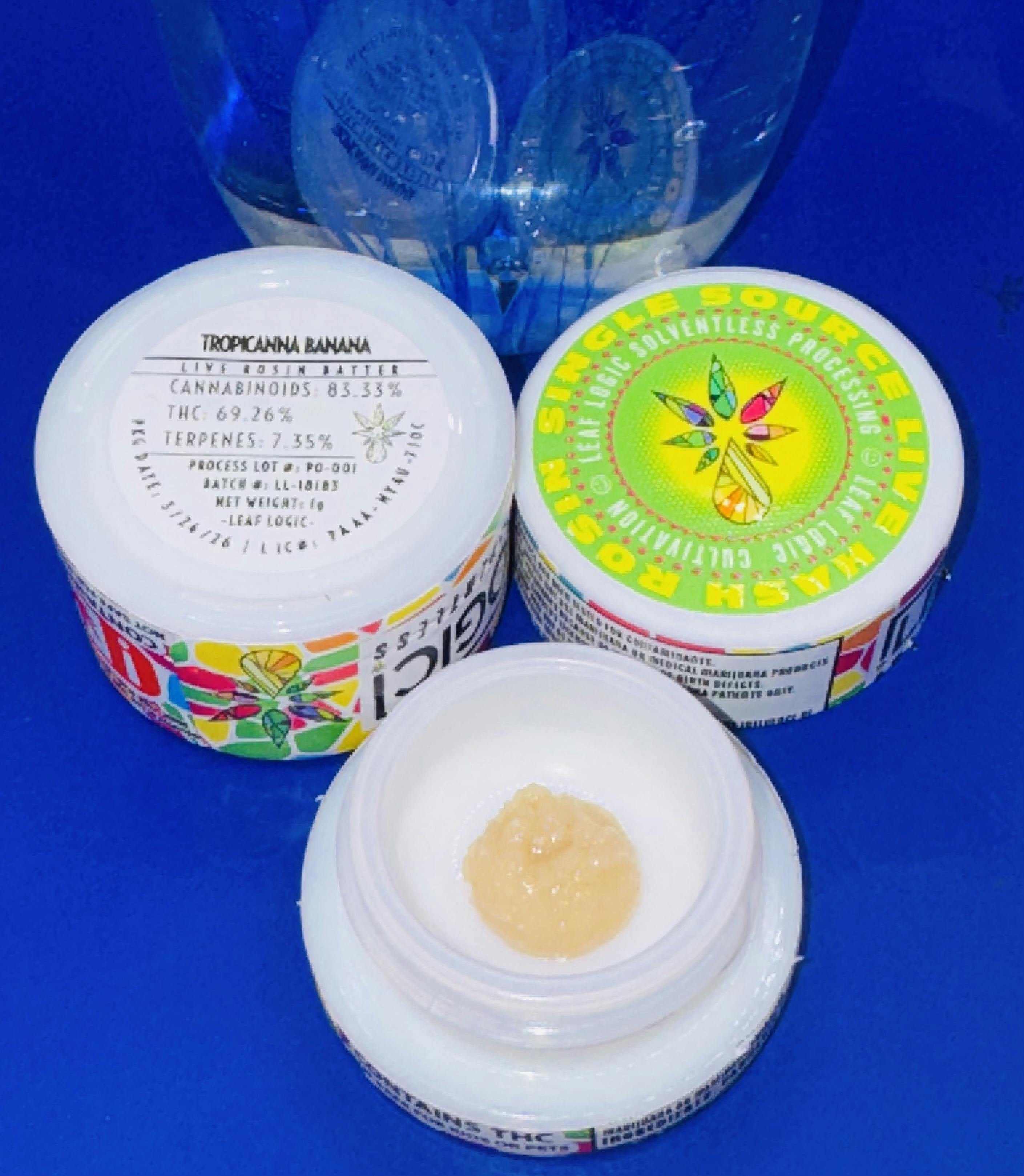 Leaf Logic | TROPICANNA BANANA - 1G - LIVE BATTER