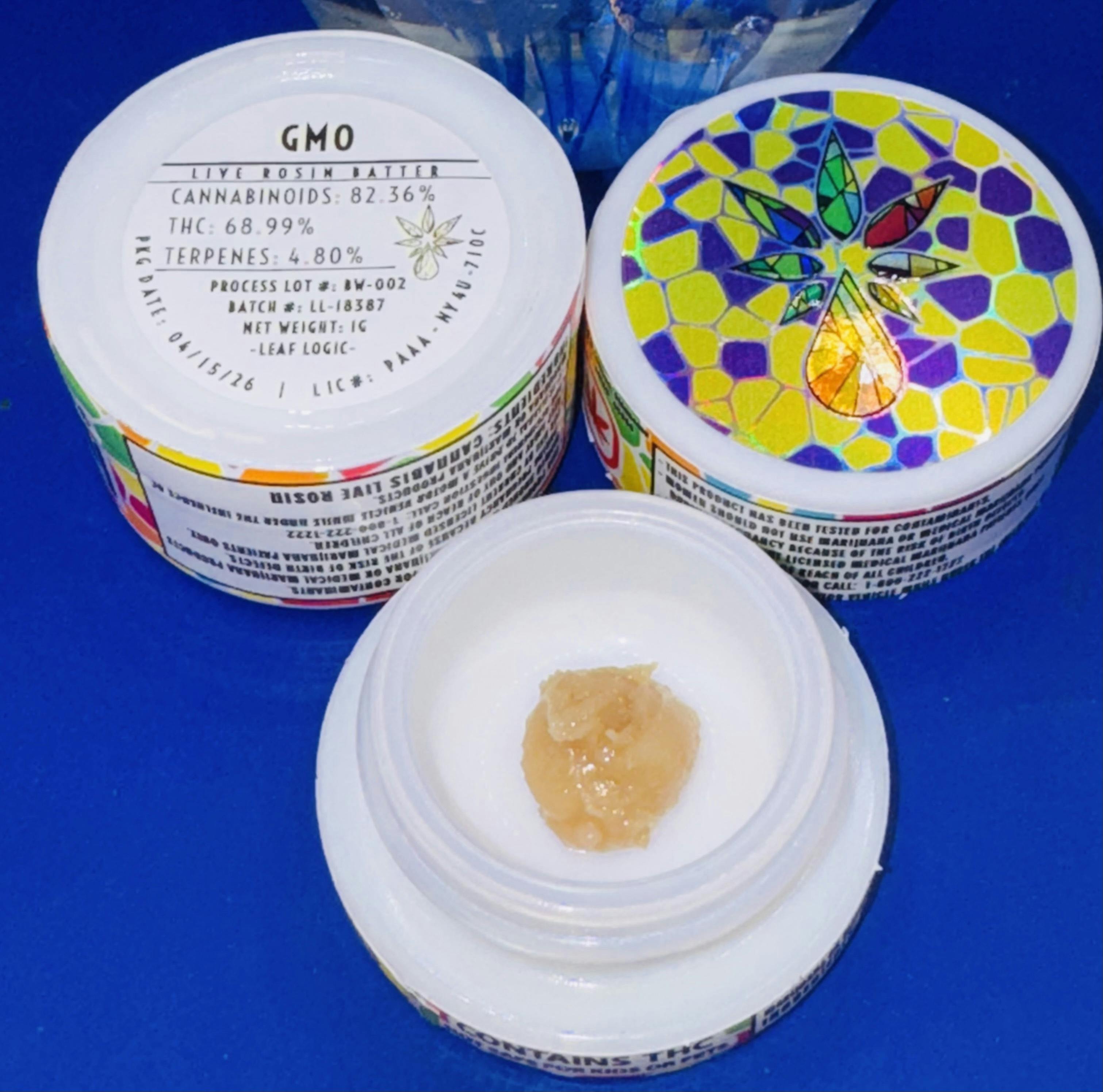 Leaf Logic - GMO - 1G - LIVE BATTER
