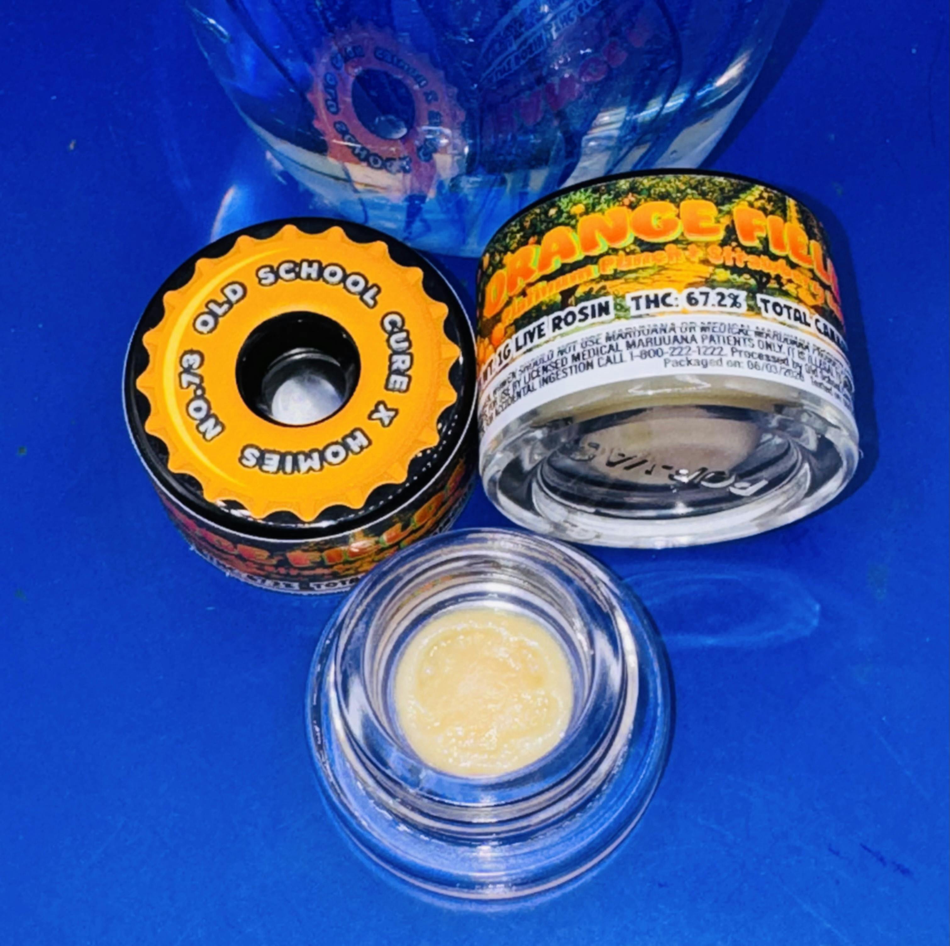 Old School - Orange Fields - 4G Rosin