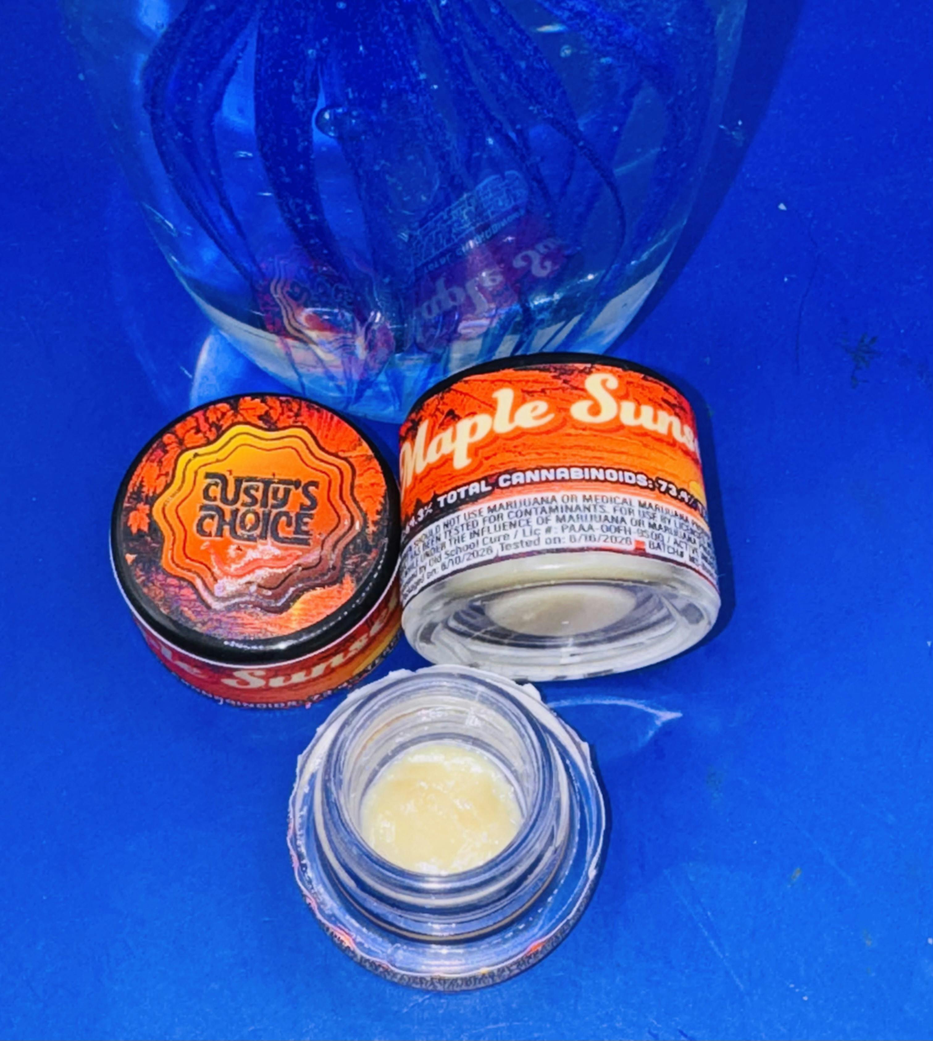 Custy's Choice - Rosin Maple Sunset - 4G