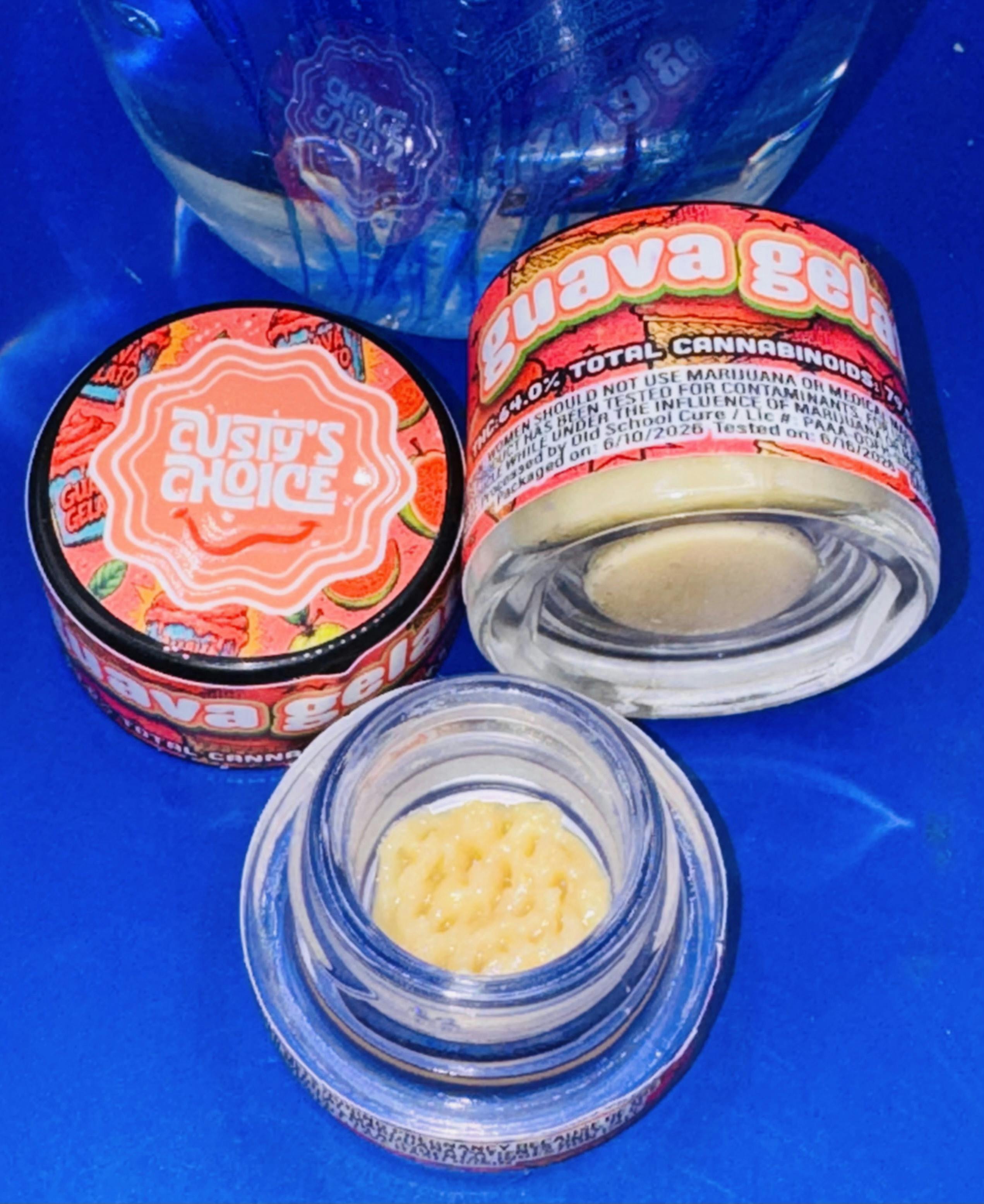 Custy's Choice - Guava Gelato - 1G Rosin