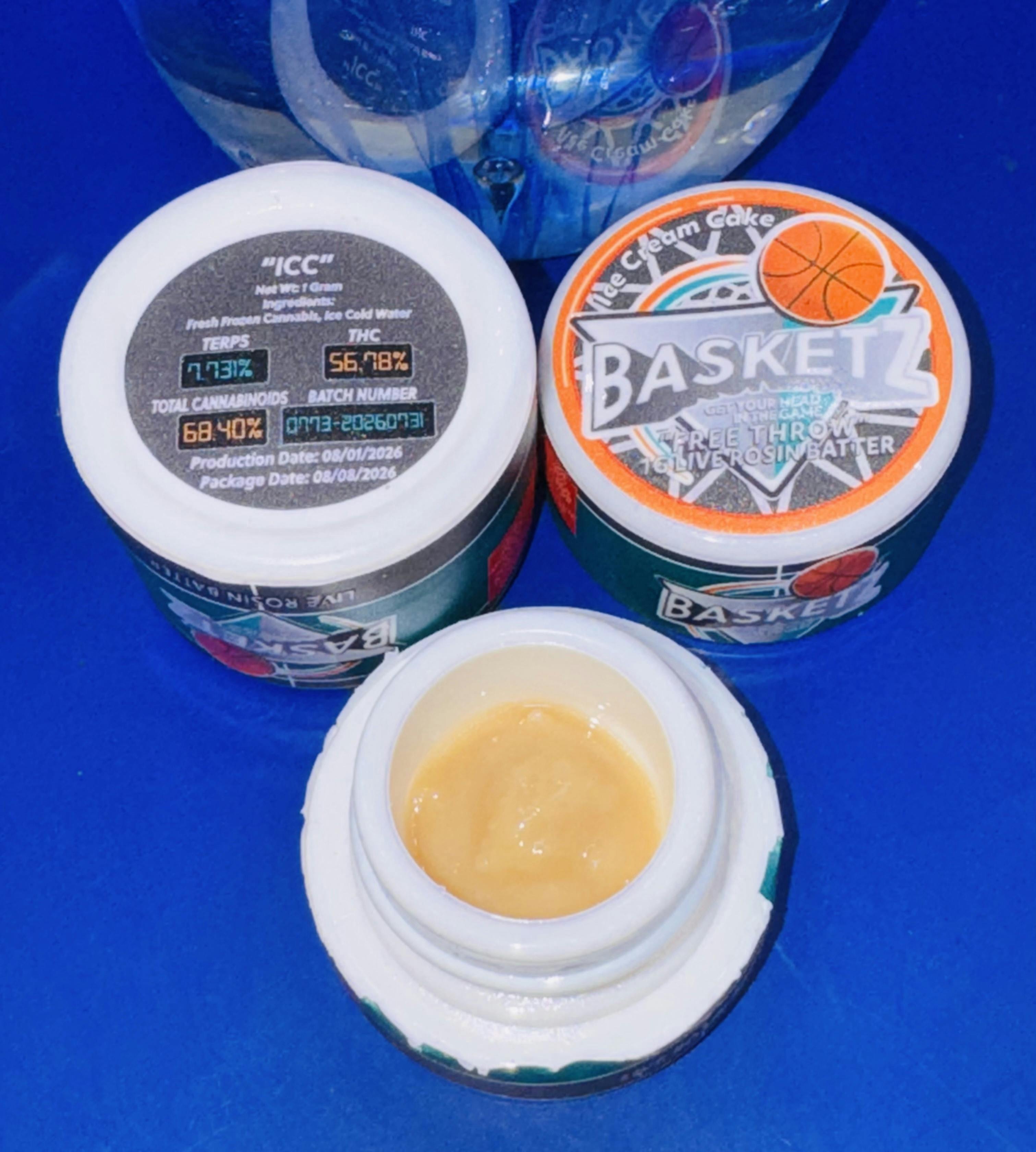 Basketz 1G rosin - ICC - 1g