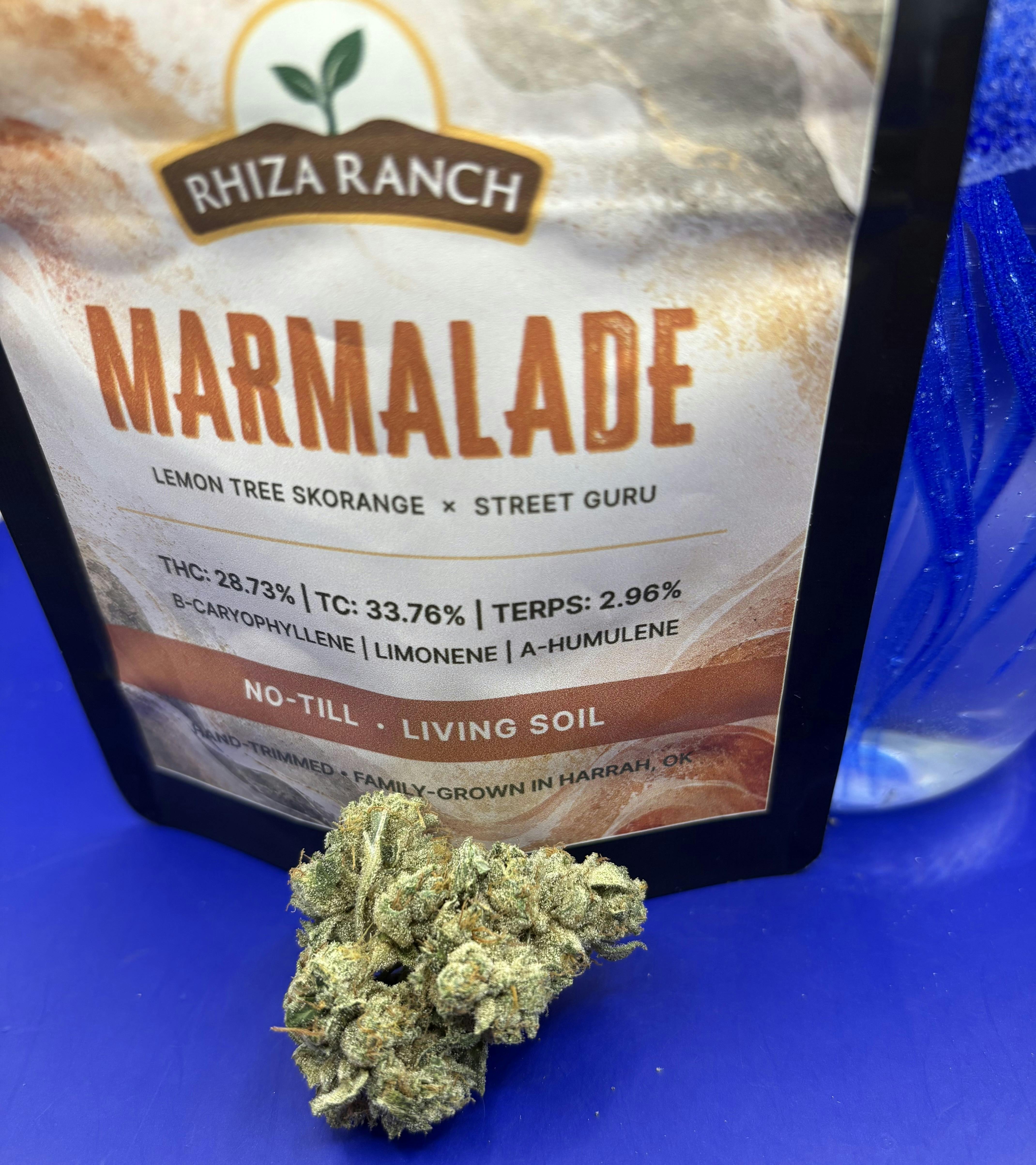 Rhiza Ranch | Marmalade | flower 3.5g bags