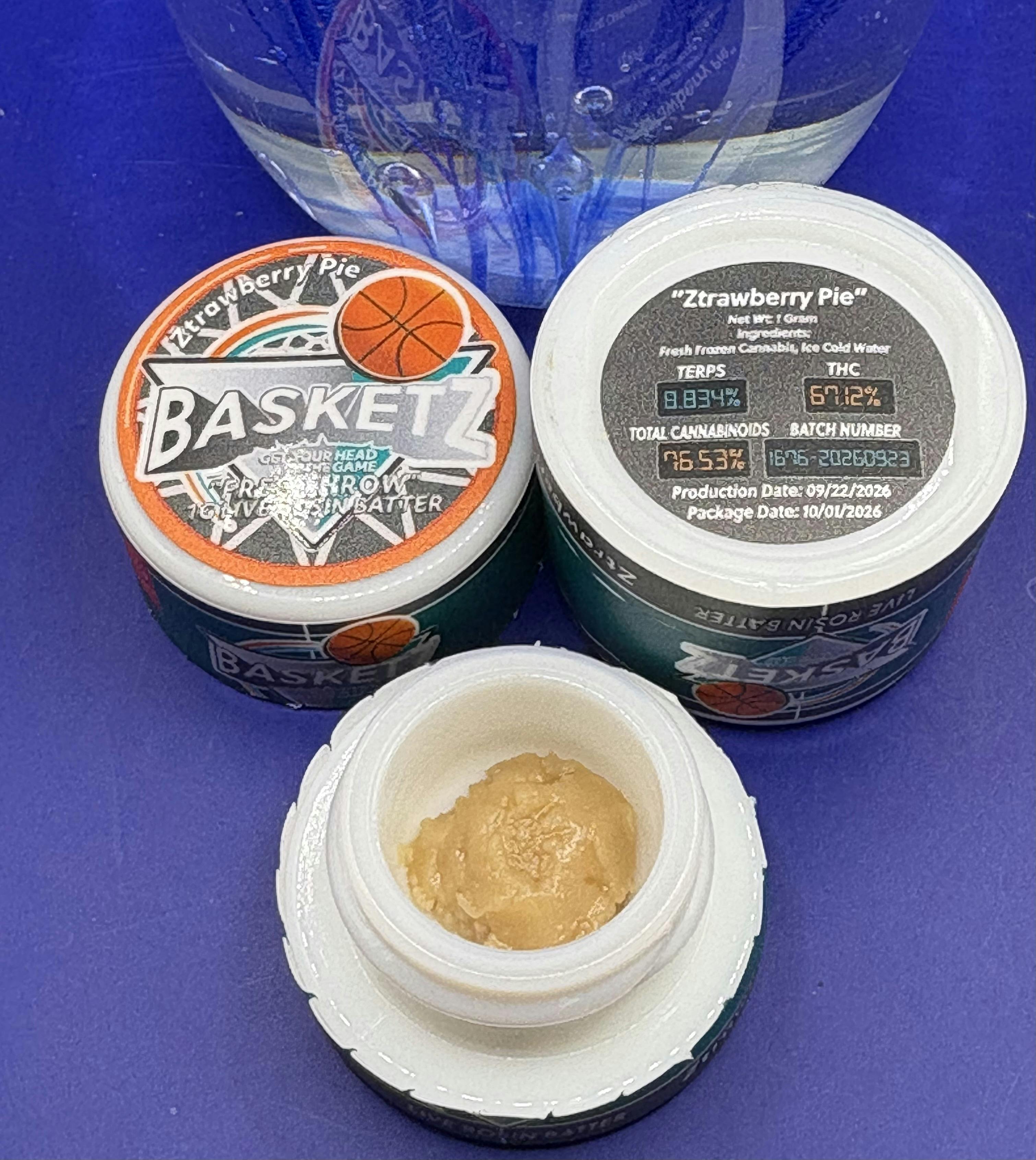 Basketz 1G New - Ztrawberry Pie - 1g