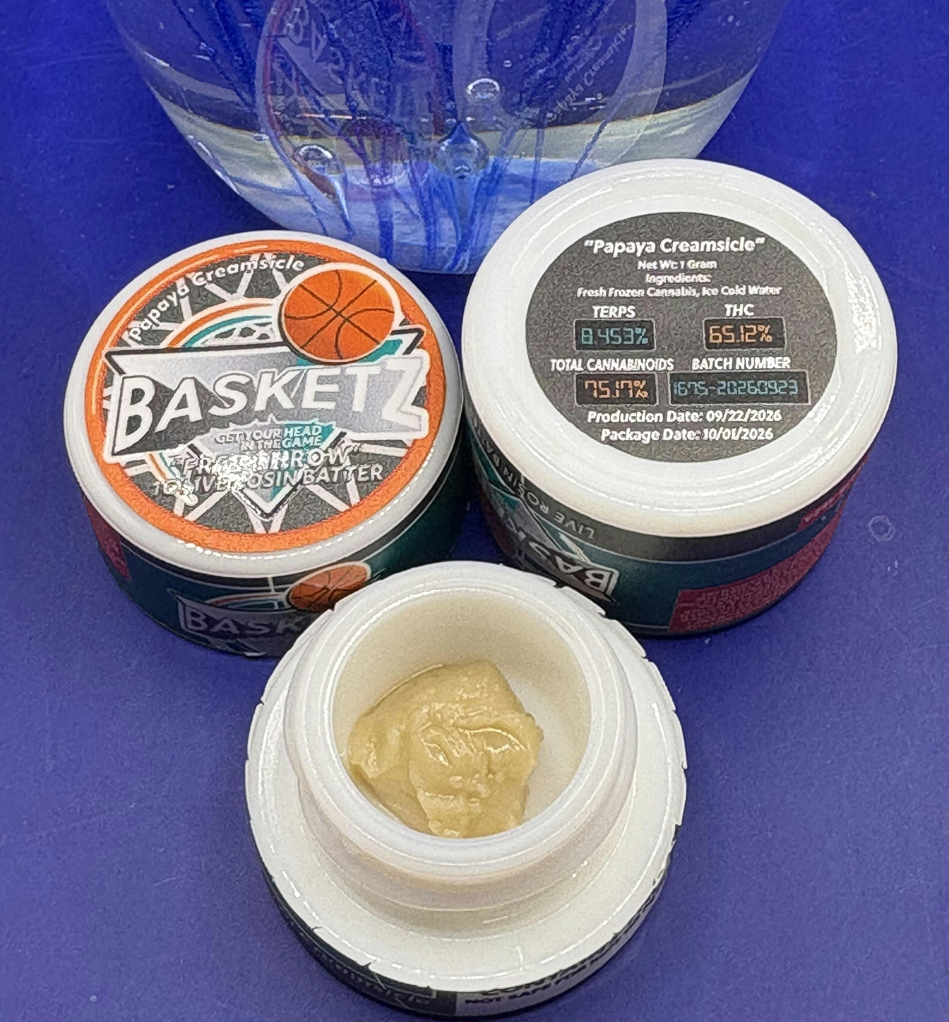Basketz 1G New - papaya creamsicle - 1g