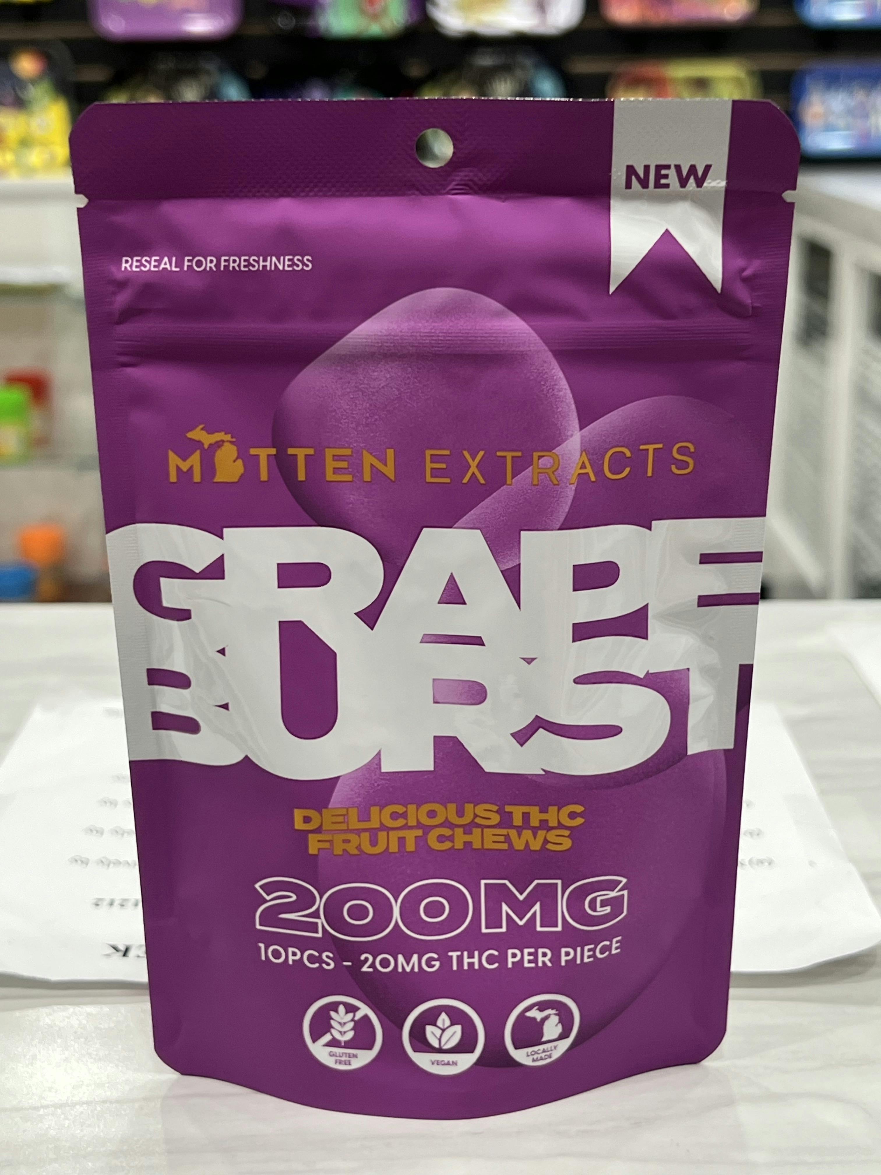 Mitten Extracts-Grape Gummies