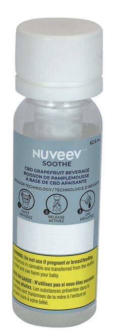 Nuveev - Soothe CBD Grapefruit Beverage - Hybrid - 1x62.6ml