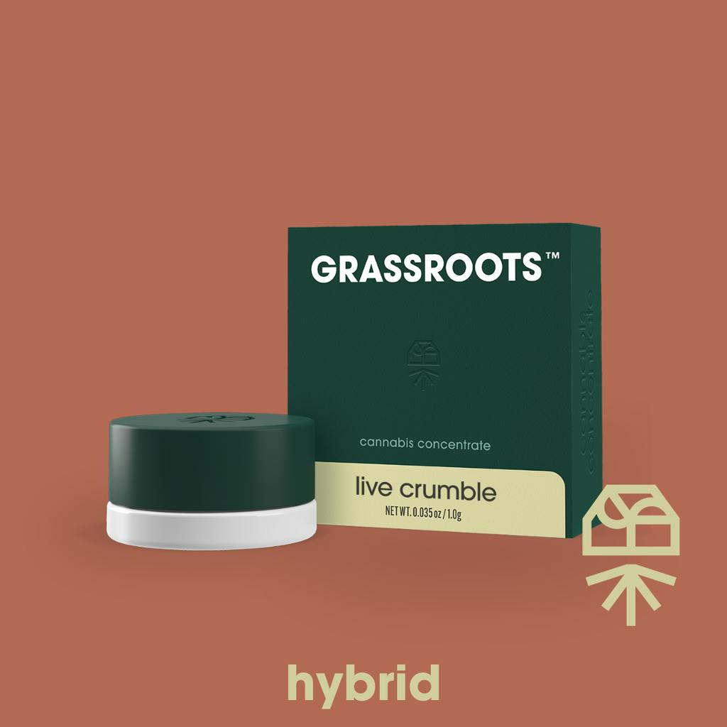 Grassroots Facetz #12 Crumble 1g