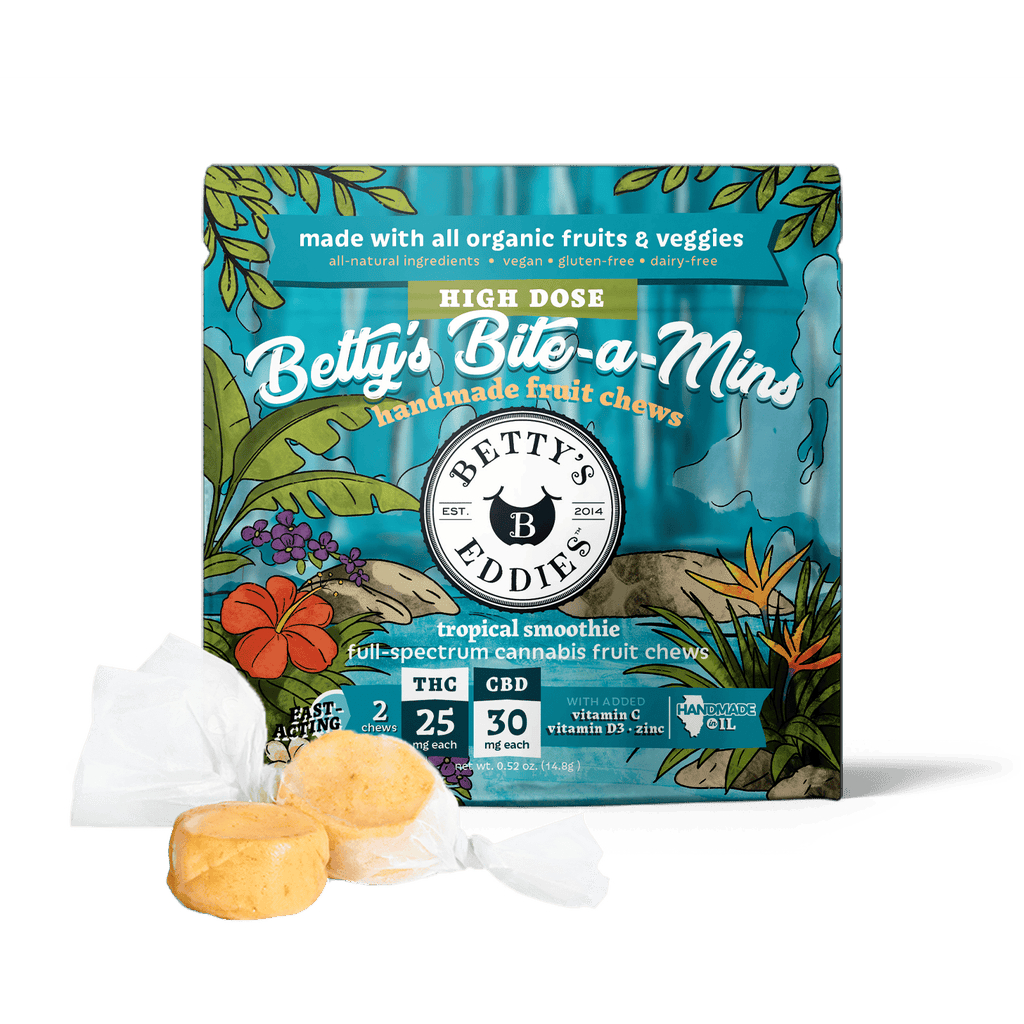 Betty's Eddies Tropical Smoothie Chews 10mg