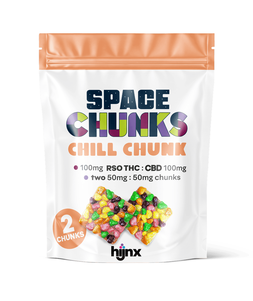 Hijnx Hijnx Gummy Space Chunks 50mg, Focus