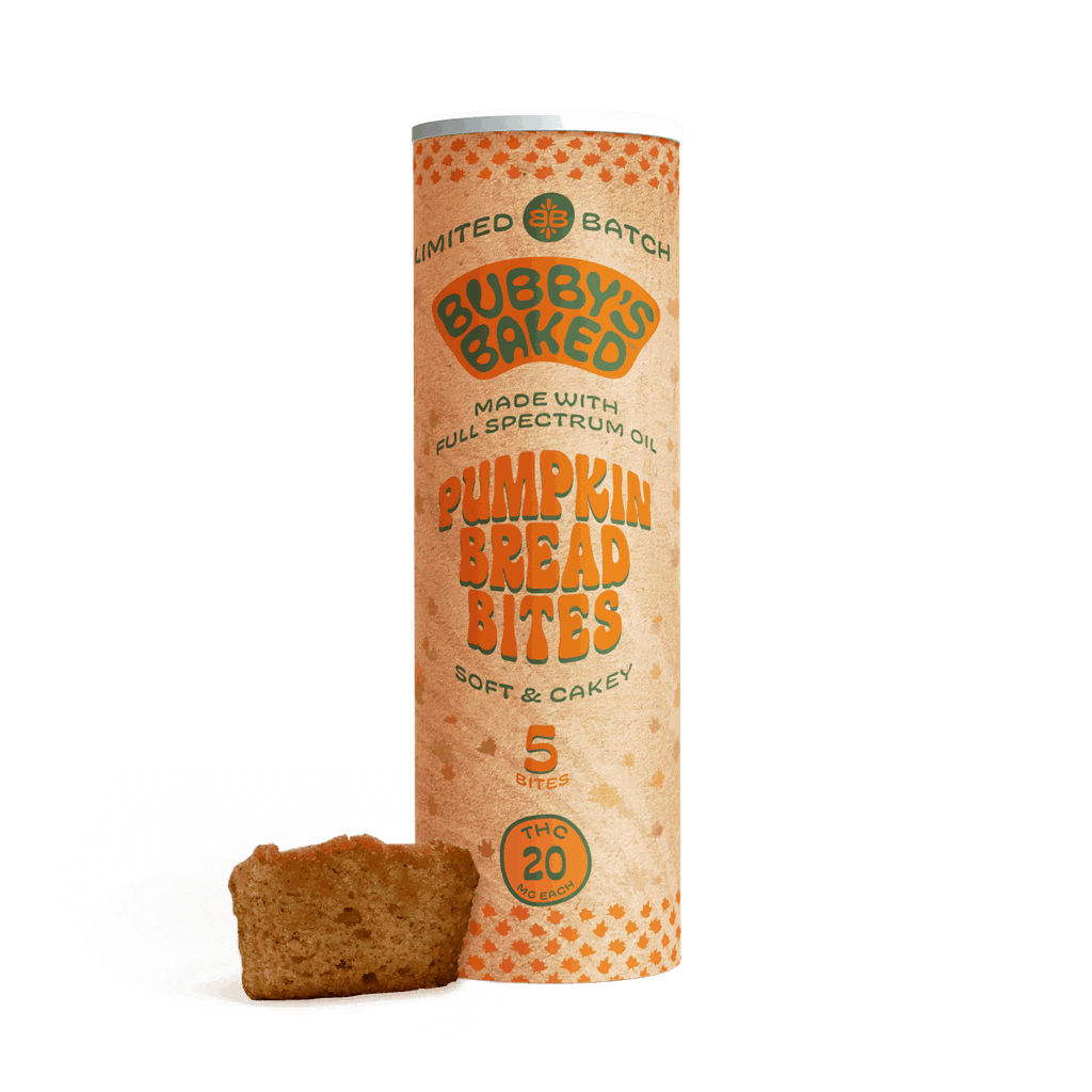 Bubby's Baked Goods Pumpkin Bread Bites Baked Good 100mg