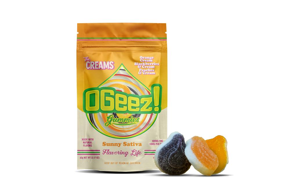 Ogeez The Creams Sunny Sativa 100mg, 10pk