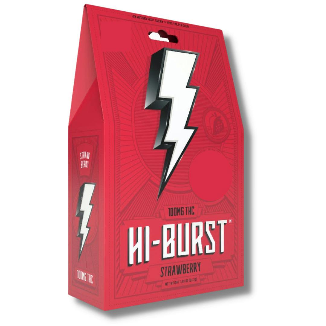 Kiwi Strawberry Hybrid 100mg Edible (Hi Burst)