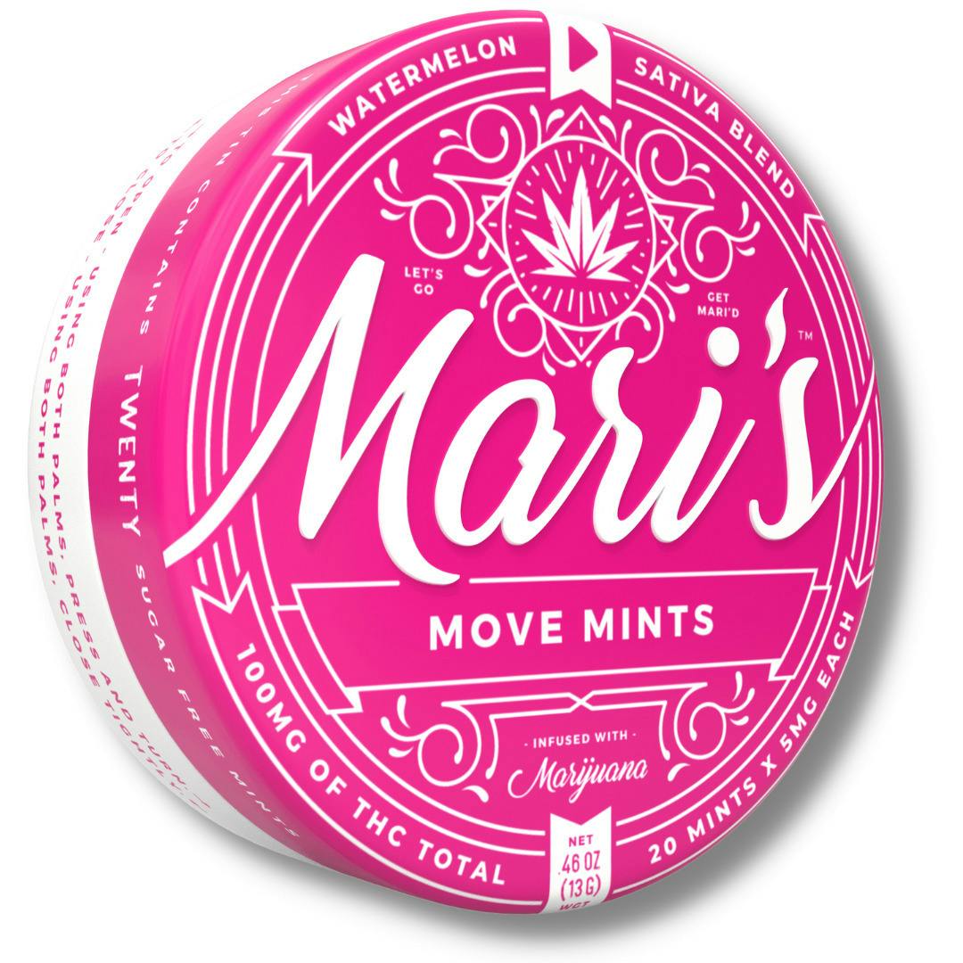 Wintermint Move Mints 20pk Edibles (Maris Mints)
