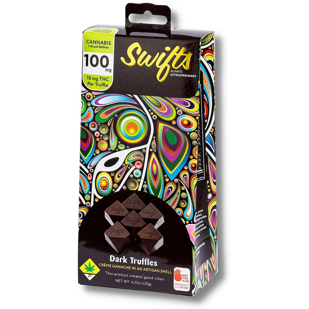 Raspberry Cheesecake Hybrid 100mg Truffle Edible (Swifts)