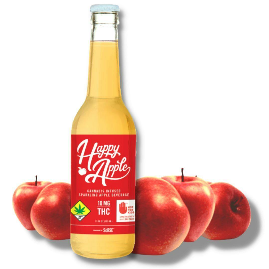 Apple Juice 100mg Infused Drink (Happy Apple)