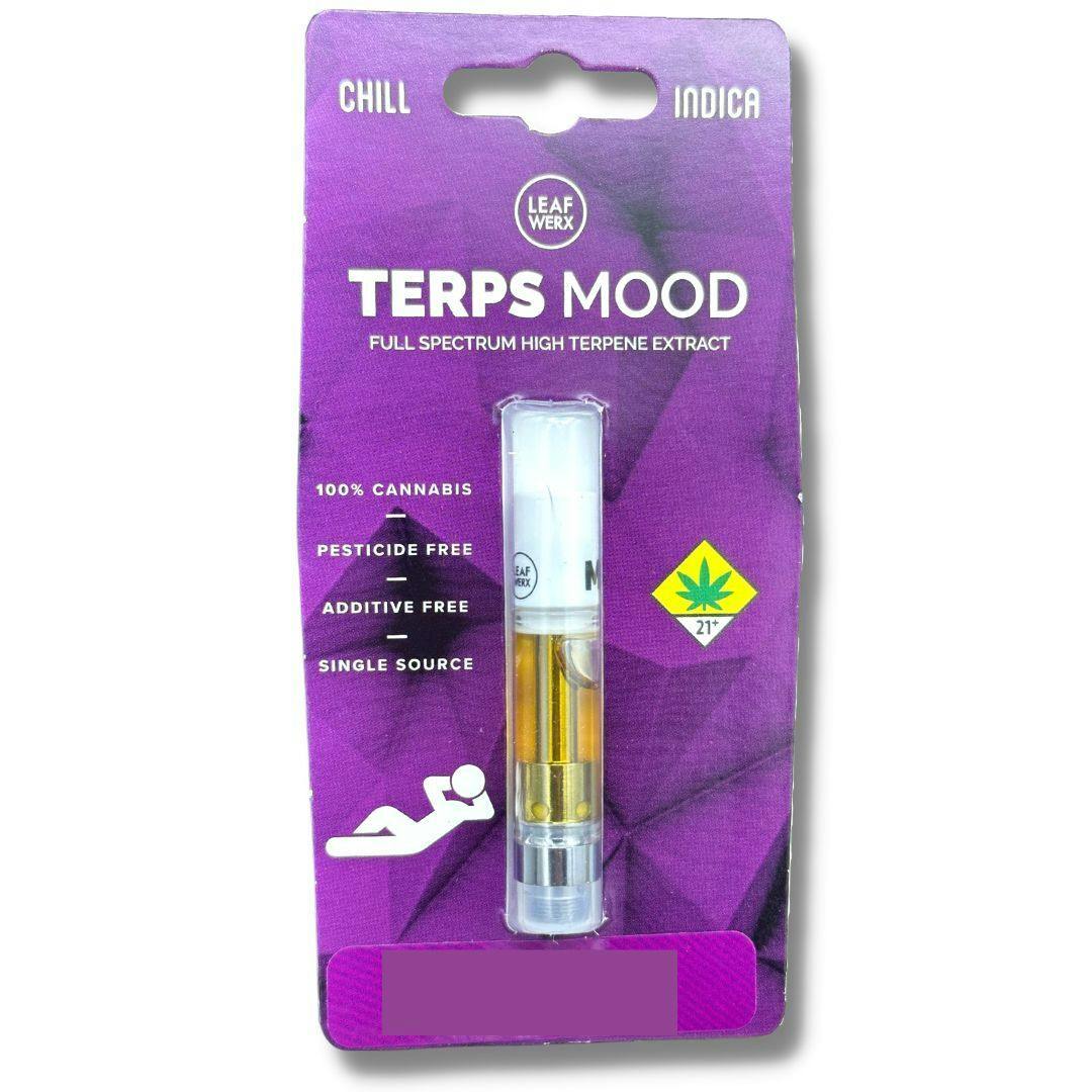 Mr Nice 1g Terps Mood Cartridge (Leafwerx)