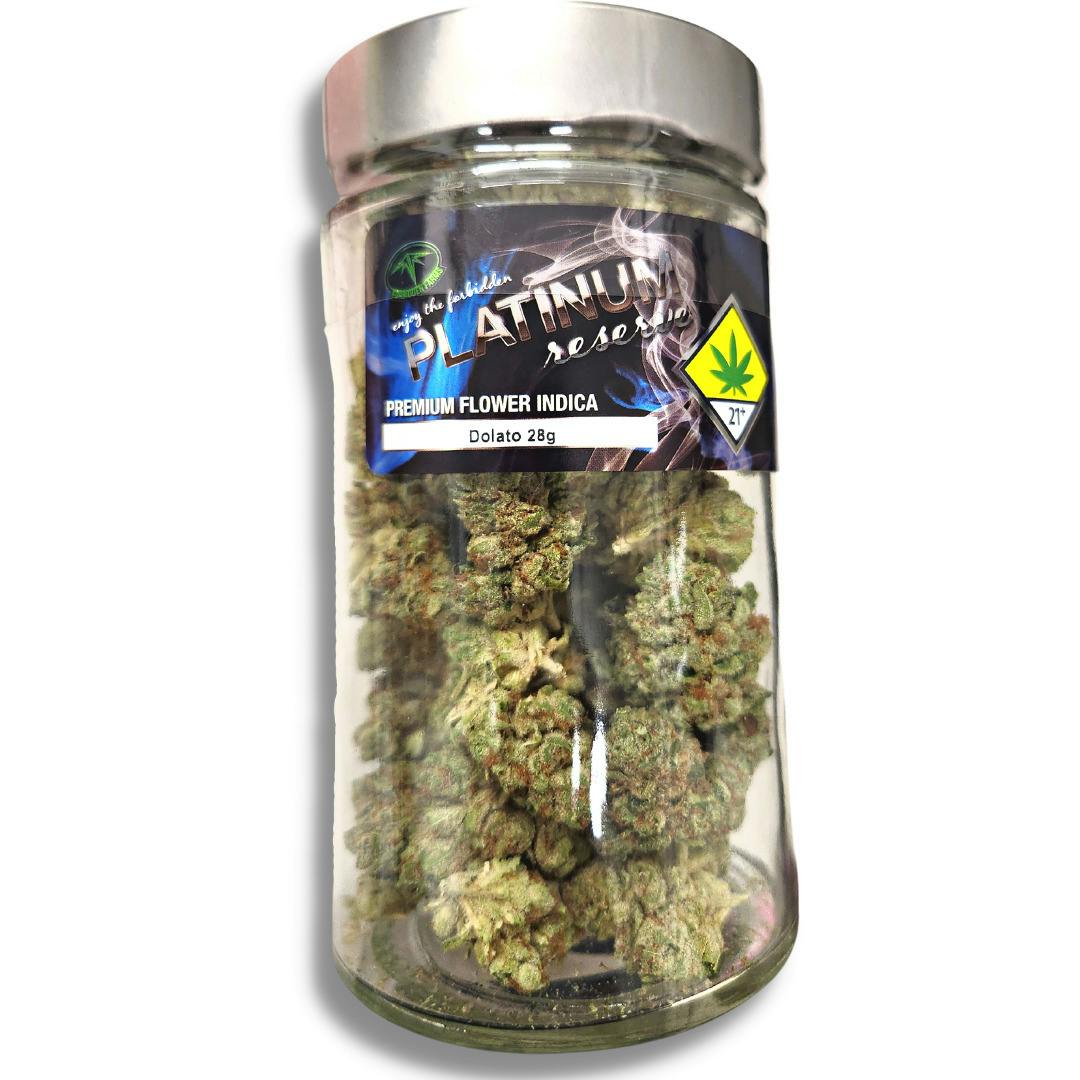 Lemon Drip 28g Platinum Flower (Forbidden Farms Ounce)