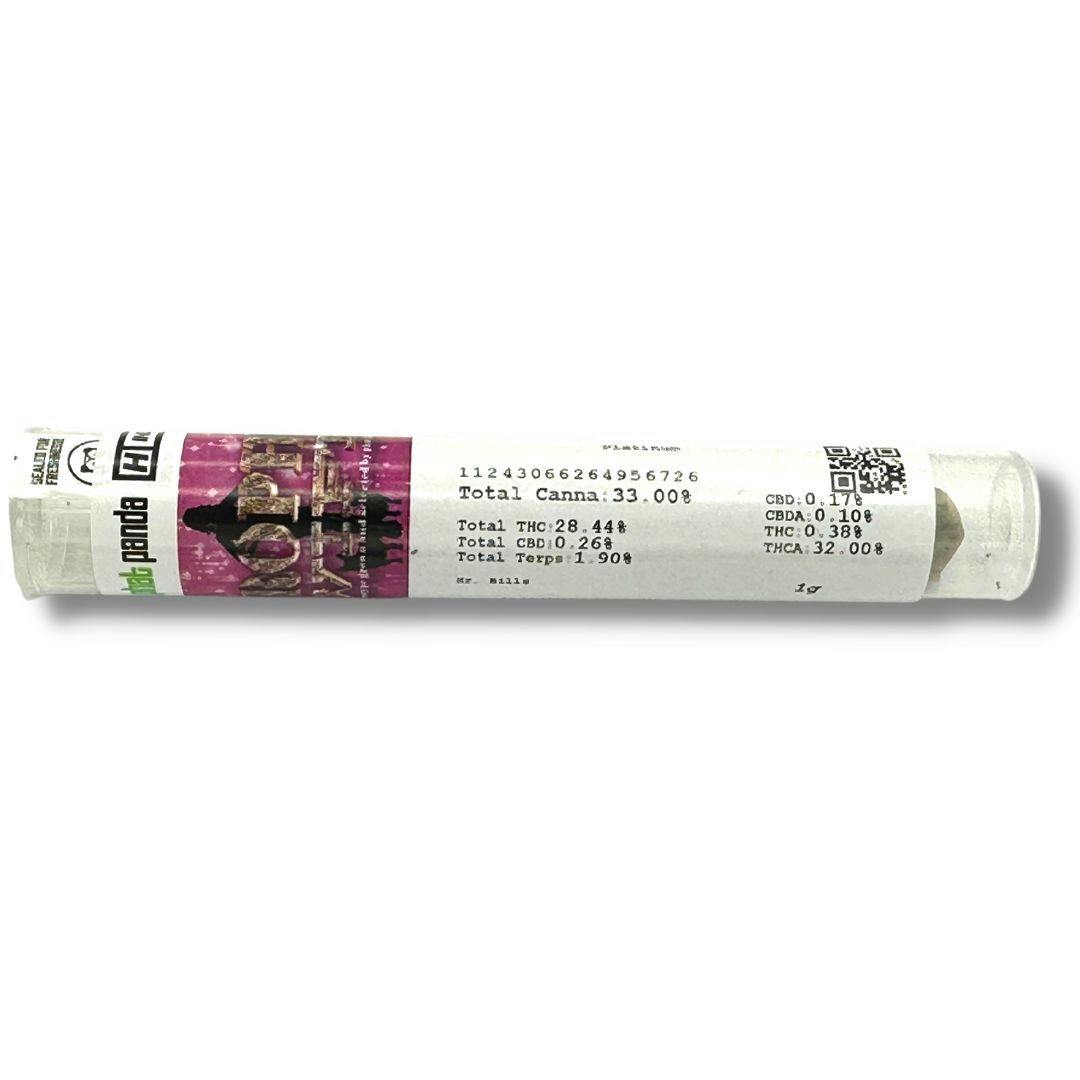 Doughp 1g Platinum Pre Roll (Phat Panda)