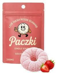 Packzi - Strawberry - 200mg Live Rosin Gummy